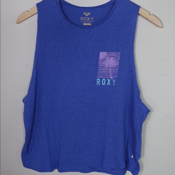 Roxy Tops - Roxy Blue Women’s Sleeveless Top